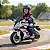 Mini Moto Elétrica Infantil 6v Branca Bateria Recarregável Luz Som Rodas De Apoio Até 30kg Certificada Inmetro - Imagem 2