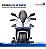 Mini Moto Elétrica Infantil 6v Branca Bateria Recarregável Luz Som Rodas De Apoio Até 30kg Certificada Inmetro - Imagem 4