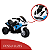 Mini Moto Elétrica Infantil Bmw S1000 Rr 6v Azul Original Licenciada Bateria Recarregável Luz Som 3 Rodas 25kg - Imagem 7