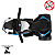 Mini Moto Elétrica Infantil Bmw S1000 Rr 6v Azul Original Licenciada Bateria Recarregável Luz Som 3 Rodas 25kg - Imagem 8