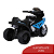 Mini Moto Elétrica Infantil Bmw S1000 Rr 6v Azul Original Licenciada Bateria Recarregável Luz Som 3 Rodas 25kg - Imagem 4