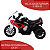 Mini Moto Elétrica Infantil Bmw S1000 Rr 6v Vermelha Original Licenciada Bateria Recarregável Luz Som 3 Rodas - Imagem 5