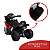 Mini Moto Elétrica Infantil Bmw S1000 Rr 6v Vermelha Original Licenciada Bateria Recarregável Luz Som 3 Rodas - Imagem 6
