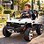 Carro Jipe Elétrico Infantil 12v Branco Controle Remoto Bateria Recarregável Luz Som Cinto 3 Pontos Até 30kg - Imagem 9