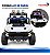Carro Jipe Elétrico Infantil 12v Branco Controle Remoto Bateria Recarregável Luz Som Cinto 3 Pontos Até 30kg - Imagem 4
