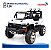 Carro Jipe Elétrico Infantil 12v Branco Controle Remoto Bateria Recarregável Luz Som Cinto 3 Pontos Até 30kg - Imagem 6