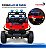 Carro Jipe Elétrico Infantil 12v Vermelho Controle Remoto Bateria Recarregável Luz Som Cinto 3 Pontos Até 30kg - Imagem 9