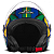 Capacete Moto Aberto Pro Tork New Liberty Three Patriota Brilhante Verde Amarelo Azul Tam 60 - Imagem 3