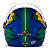 Capacete Moto Aberto Pro Tork New Liberty Three Patriota Brilhante Verde Amarelo Azul Tam 60 - Imagem 6