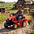 Trator Elétrico Infantil 12v Vermelho Com Carreta Pá Controle Remoto Luz Som Pedal Frente Ré Bateria Recarregável - Imagem 6