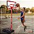 Kit Basquete Infantil 210cm Altura Regulável Tabela Cesta Aro 30cm Com Bola E Suporte De Chão Para Crianças - Imagem 2