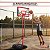 Kit Basquete Infantil 210cm Altura Regulável Tabela Cesta Aro 30cm Com Bola E Suporte De Chão Para Crianças - Imagem 8