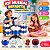 Kit Musical Infantil Azul Com Bateria E Violão Brinquedo Instrumentos Musicais Para Crianças A Partir De 3 Anos - Imagem 9