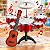 Kit Musical Infantil Vermelho Com Bateria E Violão Brinquedo Instrumentos Musicais Para Crianças A Partir De 3 Anos - Imagem 9