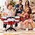Kit Musical Infantil Vermelho Com Bateria E Violão Brinquedo Instrumentos Musicais Para Crianças A Partir De 3 Anos - Imagem 10