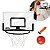 Tabela De Basquete Infantil Para Porta E Parede Com Bola E Bomba De Ar Mini Cesta 40x26cm Para Crianças - Imagem 1