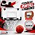 Mini Tabela De Basquete Infantil 45x30cm Para Porta E Parede Com Bola E Bomba De Ar Para Crianças 3 Anos - Imagem 5