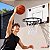 Mini Tabela De Basquete Infantil 45x30cm Para Porta E Parede Com Bola E Bomba De Ar Para Crianças 3 Anos - Imagem 10