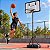 Tabela De Basquete Infantil Até 250cm Altura Regulável Suporte De Chão Com Bola E Bomba De Ar Para Crianças - Imagem 6