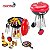 Churrasqueira De Brinquedo Infantil Mini Chef Com Som Luz E Acessórios Kit Churrasco Faz De Conta Para Crianças 3 Anos - Imagem 11