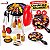Churrasqueira De Brinquedo Infantil Mini Chef Com Som Luz E Acessórios Kit Churrasco Faz De Conta Para Crianças 3 Anos - Imagem 7