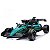 Mini Carro Kart Elétrico Infantil 12v Aston Martin Verde Licenciado Controle Remoto 2 Velocidades Som Usb Mp3 Até 6km/h - Imagem 2