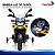 Mini Moto Elétrica Infantil Bmw F850 Gs 12v Amarela Licenciada Bateria Recarregável Luz Som Até 6km/h 30kg - Imagem 5