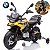 Mini Moto Elétrica Infantil Bmw F850 Gs 12v Amarela Licenciada Bateria Recarregável Luz Som Até 6km/h 30kg - Imagem 1