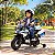 Mini Moto Elétrica Infantil Bmw F850 Gs 12v Branca Licenciada Com Bagageiro Luz Som Bateria Recarregável - Imagem 11