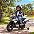 Mini Moto Elétrica Infantil Bmw F850 Gs 12v Branca Licenciada Com Bagageiro Luz Som Bateria Recarregável - Imagem 2