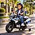 Mini Moto Elétrica Infantil Bmw F850 Gs 12v Branca Licenciada Com Bagageiro Luz Som Bateria Recarregável - Imagem 7