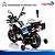 Mini Moto Elétrica Infantil Bmw F850 Gs 12v Branca Licenciada Com Bagageiro Luz Som Bateria Recarregável - Imagem 8