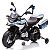 Mini Moto Elétrica Infantil Bmw F850 Gs 12v Branca Licenciada Com Bagageiro Luz Som Bateria Recarregável - Imagem 9