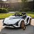 Carrinho Eletrico Criança Lamborghini Sian Farol de Led Com Controle Remoto e Som - Imagem 2