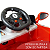 Mini Carro Eletrico Infantil 6v Vermelho Luz no Farol Com Controle Remoto Buzina e Som de Partida - Imagem 6