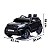 Carrinho Elétrico Infantil Land Rover Ranger Velar Preto Faróis de Led Luzes MP3 SD Controle Remoto - Imagem 9