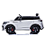 Carrinho Elétrico Infantil Land Rover Ranger Velar Branco Faróis de Led Luzes MP3 SD Controle Remoto - Imagem 2
