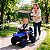 Quadriciclo Elétrico Infantil Importway 6V Azul com Empurrador Capota Música Luzes Bateria Recarregável até 35kg - Imagem 2