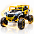 Mini Quadriciclo Elétrico Infantil Importway 12V Branco Amarelo Controle Remoto Celular Bluetooth USB Balanço Suspensão - Imagem 1