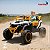 Mini Quadriciclo Elétrico Infantil Importway 12V Branco Amarelo Controle Remoto Celular Bluetooth USB Balanço Suspensão - Imagem 2