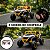 Mini Quadriciclo Elétrico Infantil Importway 12V Branco Amarelo Controle Remoto Celular Bluetooth USB Balanço Suspensão - Imagem 7