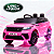 Carro Elétrico Infantil Land Rover Range Rover Velar 12V Licenciado Controle Remoto Bluetooth LED Suspensão MP3 - Imagem 1