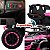 Mini Quadriciclo Elétrico Infantil Importway 12V Rosa Controle Remoto Celular Bluetooth USB Balanço Suspensão Luzes - Imagem 9