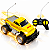 Carrinho Pick Up Infantil Importway Amarela Controle Remoto Caminhonete 4 Direções Diversão e Aventura - Imagem 1