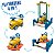 Playground Infantil 4 em 1 Importway Carrinho Gangorra Balanço Pula Pula Diversão Completa com Trava de Proteção - Imagem 2