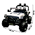Carro Elétrico Infantil Jipe Importway 12V Controle Remoto Farol USB MP3 Cinto Suspensão Portas Abertas e Ré - Imagem 4