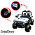 Carro Elétrico Infantil Jipe Importway 12V Controle Remoto Farol USB MP3 Cinto Suspensão Portas Abertas e Ré - Imagem 8