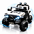 Carro Elétrico Infantil Jipe Importway 12V Controle Remoto Farol USB MP3 Cinto Suspensão Portas Abertas e Ré - Imagem 1