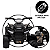 Mini Quadriciclo Elétrico Infantil Preto Bel 6V MP3 USB Música Farol Buzina Luzes Aceleração no Guidão Diversão Aventura - Imagem 9