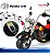 Mini Moto Elétrica Infantil Triciclo Policial 6v Com Sirene Farol Luz Som Porta Objetos Frente E Ré - Imagem 4